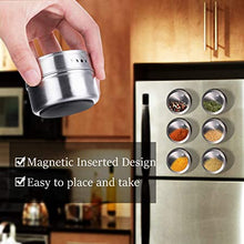 Load image into Gallery viewer, Sirooh Space Saving Magnetic Spice Jars