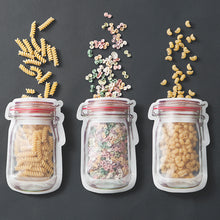Load image into Gallery viewer, Reusable Food Self-Sealing Bags
